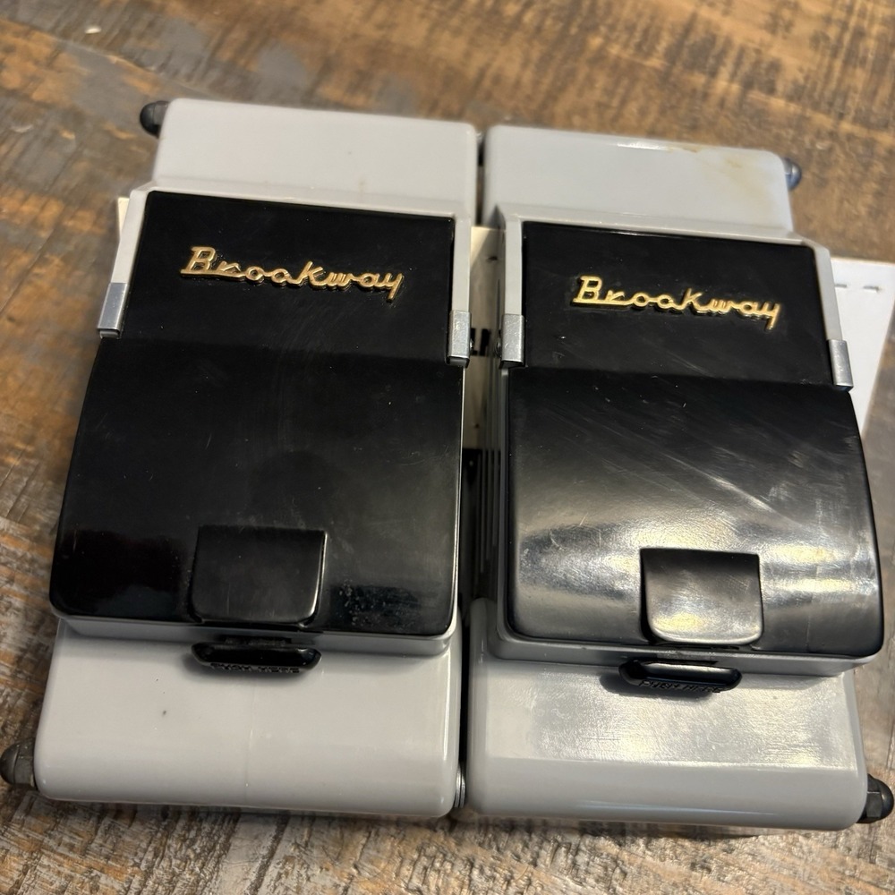 Vintage Brockway Stereoscopic Daybrite Table slide Viewer Double